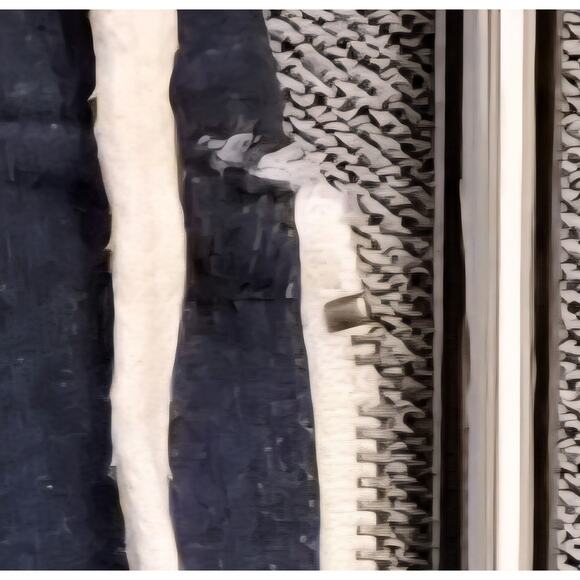 Foo Fighters Sweatshirt Womens Large Full Zip Blue Tour Concert Merch *READ - Picture 8 of 9